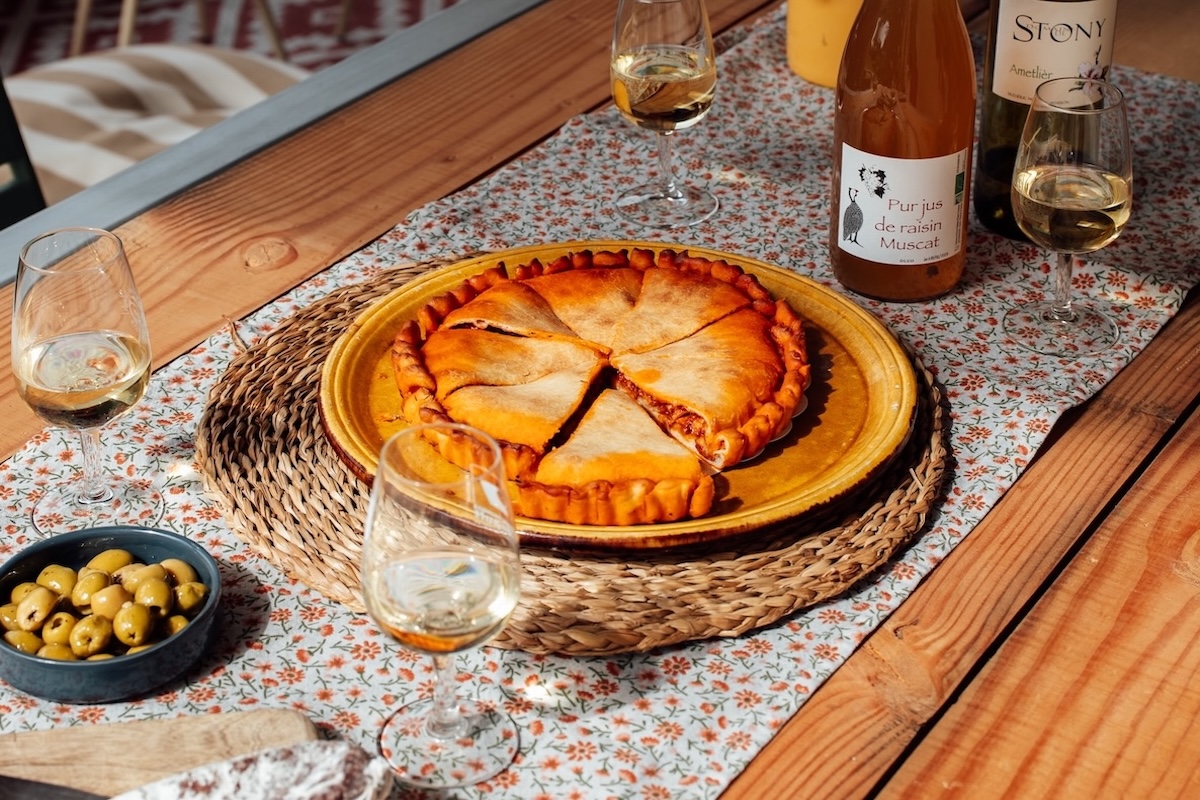 Tielle et spécialités culinaires locales de l'Hérault